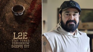 L2E – Empuraan: Prithviraj to Drop Major Update on Mohanlal's Lucifer Sequel at THIS Date and Time, Shares Intriguing Poster Featuring Mysterious Ring (View Pic)