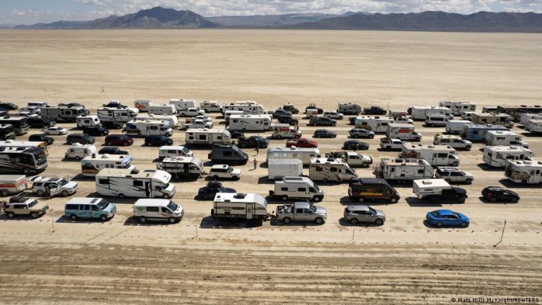 Burning Man: Thousands Begin to Leave Festival Grounds