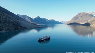 Stranded Cruise Ship Ocean Explorer Freed off Greenland