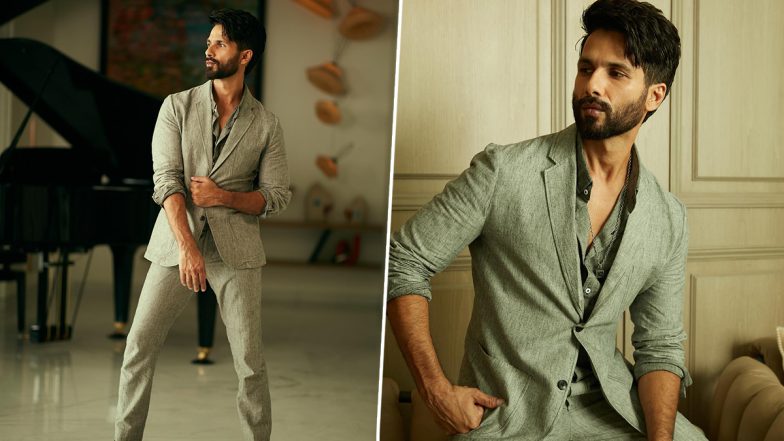 Shahid Kapoor Looks Dapper in Grey Suit Paired With Matching Shirt (See Pics)