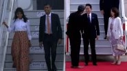 G20 Summit 2023: UK PM Rishi Sunak, Japan PM Fumio Kishida and Other Leaders Arrive in New Delhi Ahead of Event (Watch Videos)