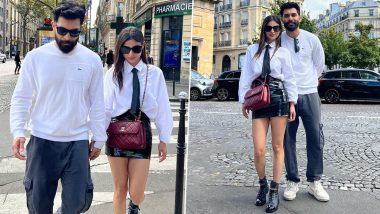 Mouni Roy and Suraj Nambiar Set Major Couple Fashion Goals With Their Stylish Looks in Paris! (View Pics)