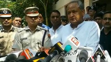 Pratapgarh Stripping Case: Rajasthan CM Ashok Gehlot Meets Victim, Announces Rs 10 Lakh Assistance and Government Job (Watch Video)