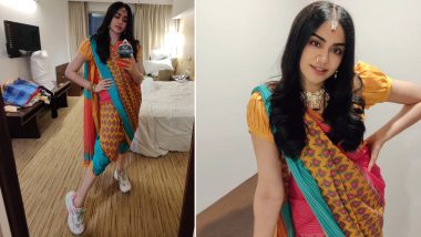 Adah Sharma Styles Kashta Saree With Sneakers, The Kerala Story Actress Shares Fusion Look On Insta