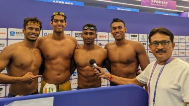 Indian Men's 4X100m Medley Relay Swimming Team Qualifies for Final at Asian Games 2023