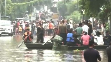 Nagpur Rains: Ambajhari Area Flooded After Heavy Rainfall Lashes Many Parts of Maharashtra City, Rescue Operation by Indian Army Underway (Watch Video)