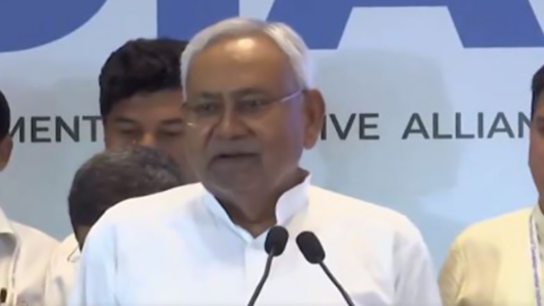 Bihar Political Crisis: Nitish Kumar Seeks Time to Meet Governor, Says Report