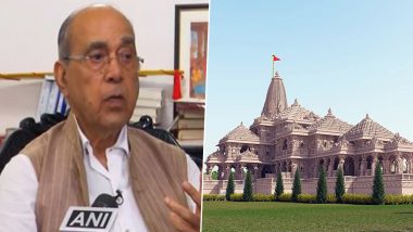 Ram Temple at Ayodhya To Open for Devotees Before January 26, Says Construction Committee Chairman Nripendra Misra (Watch Video)