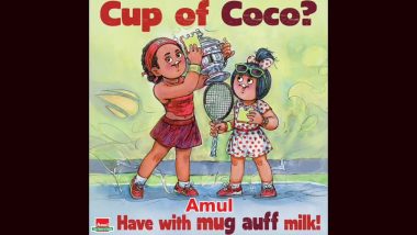 Amul's Latest Topical Celebrates 19-Year-Old Coco Gauff's US Open 2023 Victory, Her First Grand Slam Title Win (See Pic)