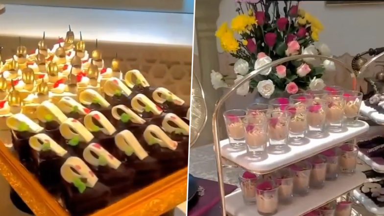 Parineeti Chopra and Raghav Chadha’s High Tea Menu Is Perfect for Those With a Sweet Tooth! Watch Video of Delicious Desserts the Couple Served