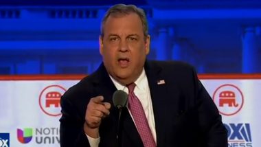 'Donald Duck': Chris Christie Mocks Donald Trump for Skipping GOP Debate Ahead of US Presidential Election 2024 (Watch Video)