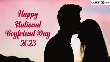 National Boyfriend Day 2023 Images & HD Wallpapers for Free Download Online: Wish Happy Boyfriend's Day With Romantic WhatsApp Messages, Love Greetings and Quotes