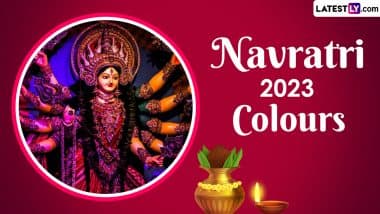 Navratri 2023 Colours With Date: Get List of 9 Colors To Wear on Each Day of Sharad Navratri Festival in October