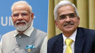 Shaktikanta Das Ranked Top Central Banker Globally: PM Narendra Modi Congratulates RBI Governor for Receiving A+ Rating in Global Finance Central Banker Report Cards 2023