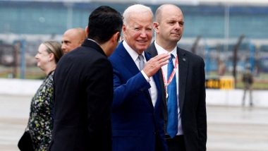 Joe Biden Leaves From Delhi: US President Departs for Vietnam After Attending G20 Summit (See Pics)