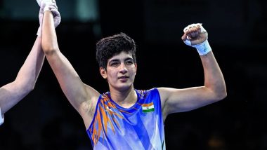 Parveen Hooda Assures Medal in Asian Games 2023 by Marching Into Women’s 57kg Boxing Semifinal, Secures Paris Olympics 2024 Quota