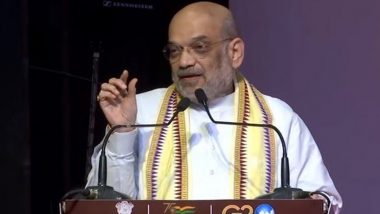 'Corruption Nath': Amit Shah Slams Kamal Nath and Congress, Says Poor Welfare Schemes Were Closed by 'Corruption Nath', Congress Working Committee Became 'Corruption Working Committee' (Watch Video)