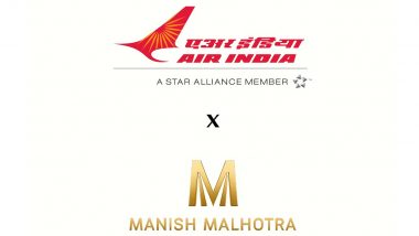 Air India Teams Up With Fashion Designer Manish Malhotra To Design New Uniforms for Its Employees