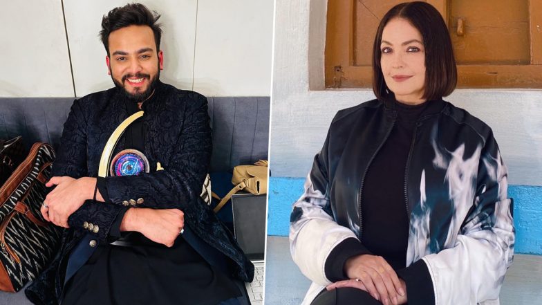 Pooja Bhatt Gifts Bigg Boss OTT 2 Contestant Elvish Yadav Silver Shivling for His Birthday (Watch Video)