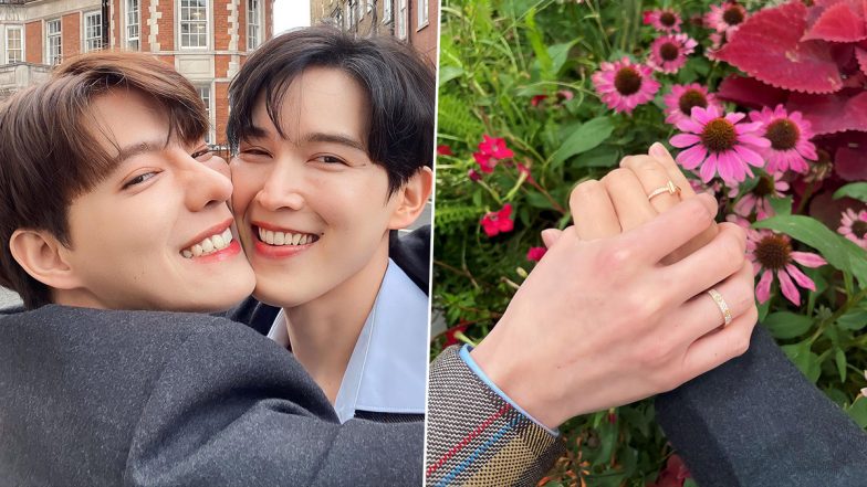 Thai Actors 'Newyear' Kitiwhut Sawutdimilin and 'Both' Nattapong Chinsoponsap Get Engaged After 11 Years of Dating!