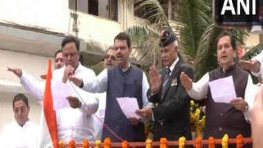 India News | Maharashtra Deputy CM Devendra Fadnavis Launches 'Meri Maati, Mera Desh' Campaign in Mumbai