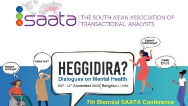 Business News | Bengaluru Set to Champion Mental Health Dialogues at the 7th Biennial SAATA Conference