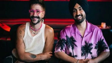 Entertainment News | Diljit Dosanjh Collaborates with Latin Pop Singer Camilo for Track 'Palpita'