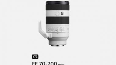 Business News | Sony Introduces FE 70-200MM F4 Macro G OSS II Lens Offering Supreme Image Quality and AF Performance