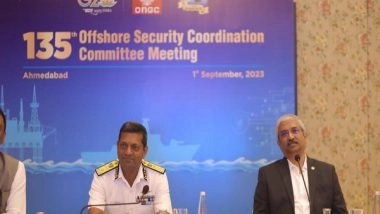 India News | 135th Offshore Security Coordination Committee Meeting Held at Ahmedabad 