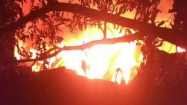 India News | West Bengal: Fire Breaks out at Factory in Bodai Industrial Area in North 24 Parganas 
