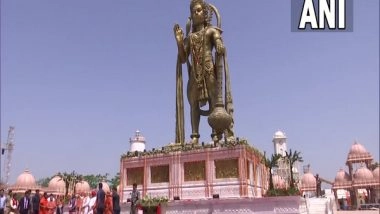 India News | Dispute Erupts over ‘mural’ at Kashtabhajan Hanuman Temple in Gujarat