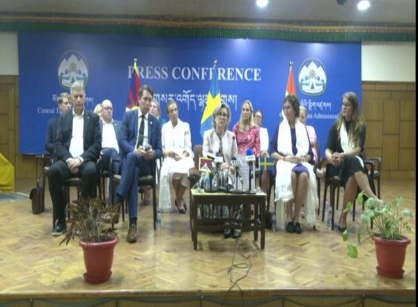 World News | Swedish Parliamentary Delegation Expresses Solidarity with Tibetans