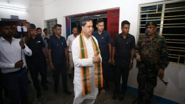 India News | Tripura CM Manik Saha Conducts Inspection of Agartala's Amtali Police Station