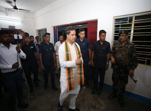 India News | Tripura CM Manik Saha Conducts Inspection of Agartala's Amtali Police Station