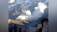 India News | Avalanche Hits Sumeru Mountain in Uttarakhand