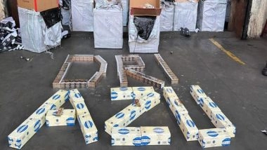 India News | DRI Seizes Foreign Cigarettes Worth Rs 6.5 Cr at Mundra Port
