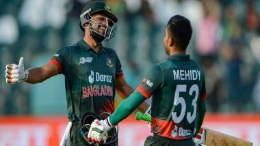 Sports News | Asia Cup: Shanto-Miraz Form Bangladesh's Biggest Partnership in Tournament History