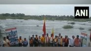 India News | Pro-Kannada Organisations Protest Against Cauvery Water Release to Tamil Nadu
