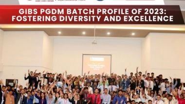 Business News | GIBS PGDM Batch Profile of 2023: Fostering Diversity and Excellence