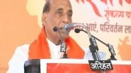 India News | Congress and INDIA Bloc Members Should Apologise for Insulting Sanatan Dharma: Rajnath Singh