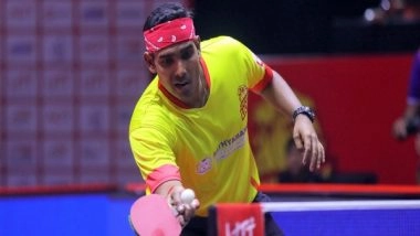 Sports News | Asian Table Tennis Championship: Indian Men's Team Advance to Semifinals, Assures Medal