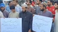 World News | PoK: Protests Surges in Gilgit Baltistan as Shia Preacher Faces False Blasphemy Accusations&nbsp;