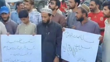 World News | PoK: Protests Surges in Gilgit Baltistan as Shia Preacher Faces False Blasphemy Accusations 