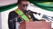 World News | Zimbabwe&rsquo;s President Emmerson Mnangagwa Sworn in for Second Term
