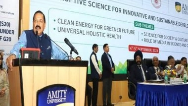 India News | MoS Jitendra Singh Inaugurates S20 Conference in Uttar Pradesh