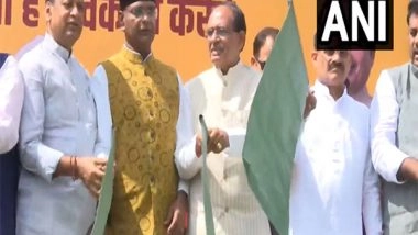 India News | BJP's Vikas Rath Yatra Flagged off in MP; CM Shivraj Says It's Our Duty to Spread Govt's Work Among Public Before Elections
