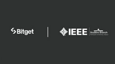 Business News | Bitget Partners Up With Institute of Electrical and Electronics Engineers, MUJ in India
