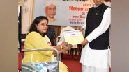 India News | Chhattisgarh: Polio-stricken Teacher Gets Governor's Award on Teachers Day