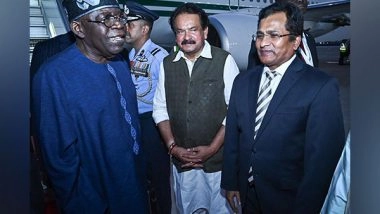 World News | Arrivals Begin for G20 Summit; Nigerian President Bola Tinubu Arrives in New Delhi