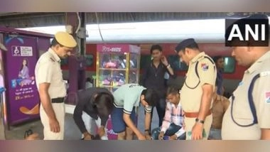 India News | G20 Summit: Delhi Police and RPF Heighten Security, Patrol New Delhi Railway Station